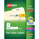 Avery TrueBlock File Folder Labels 5366
