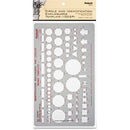 Chartpak Circle/Identification Template 1002PI