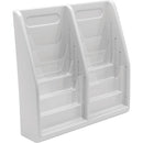 Deflecto Multi-Compartment Literature Display 52209