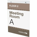 Deflecto Classic Image Wall Mount Sign Holder 68201