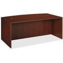 HON Bow Front Desk Shell, 72"W BL2111NN