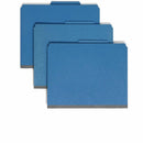 Smead SafeSHIELD 2/5 Tab Cut Letter Recycled Classification Folde 14032