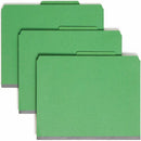 Smead SafeSHIELD 2/5 Tab Cut Letter Recycled Classification Folde 14033