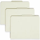 Smead SafeSHIELD 2/5 Tab Cut Letter Recycled Classification Folde 14091