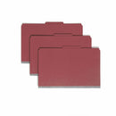 Smead SafeSHIELD 2/5 Tab Cut Legal Recycled Classification Folder 19031