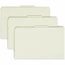 Smead SafeSHIELD 2/5 Tab Cut Legal Recycled Classification Folder 19091