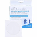 Compucessory CD/DVD White Window Envelopes 26500