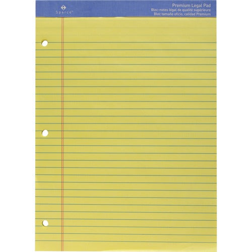 Sparco Premium Grade 3-hole Writing Pad SPR10113HP