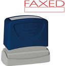 Sparco FAXED Red Title Stamp 60025