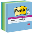 Post it Super Sticky Recycled Notes - Oasis Color Collection 6545SST