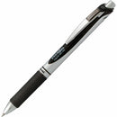 EnerGel Retractable Gel Roller, (0.7mm) Metal Tip, Black Ink BL77A