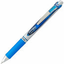 EnerGel Retractable Gel Roller, (0.7mm) Metal Tip, Blue Ink BL77C