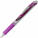 EnerGel Retractable Gel Roller, (0.7mm) Metal Tip, Violet Ink BL77V