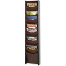 Safco 12-Pocket Wood Magazine Rack 4331MH