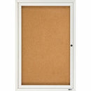 Quartet Enclosed Bulletin Board for Indoor Use 2363