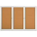Quartet Enclosed Bulletin Board for Indoor Use 2367