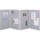 Quartet 4 Panel Tabletop Display Board 773630