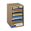 Safco Adjustable Vertical Wood Shelf Organizer 9419MO
