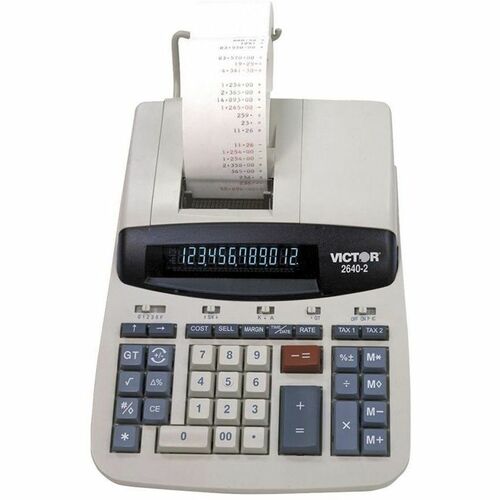 Victor 26402 Commercial Print Calculator VCT26402
