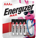 Energizer Max Alkaline AAA Batteries E92BP4
