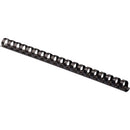 Fellowes Plastic Binding Combs - Black, 3/8" Diameter 52325