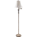 Ledu Antique Brass Swing Arm Floor Lamp L9004