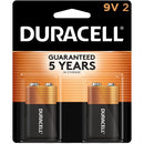 Duracell Coppertop Alkaline 9V Battery - MN1604 MN1604B2Z