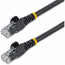StarTech.com 10ft CAT6 Ethernet Cable - Black Snagless Gigabit -  823892