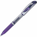 EnerGel Liquid Gel Pen, (0.7mm) Metal Tip, Capped, Violet Ink BL57V