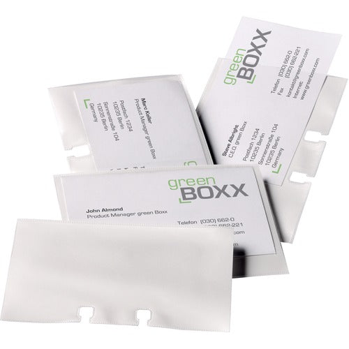 DURABLE Visifix Flip Refill Business Card Sleeves DBL241819