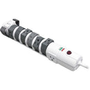 Compucessory 180 Degree 8-Outlet Surge Protector 25664