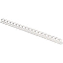 Fellowes Plastic Combs - Round Back, 3/8" , 55 sheets, White, 100 52371