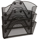 Safco Black Magic Magnetic Triple File Pocket 4175BL