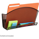 Safco Onyx Accessory Organizer Magnetic File Pocket 4180BL