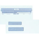 Quality Park No. 8 5/8 Double-Window Security Envelopes with Reve 67539