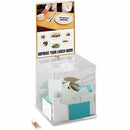 Safco Customizable Locking Acrylic Collection Box 4234CL