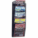 Safco 5-Pocket Onyx Mesh Literature Organizer 5578BL