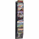 Safco 10-pocket Onyx Mesh Literature Rack 5579BL