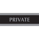 Headline Century Series Private Sign 4761