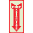 Headline Glow Fire Extinguisher Sign 4793