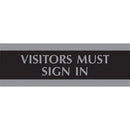 Headline Visitors Must Sign In Sign 4763