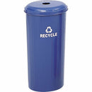Safco Recycling Receptacle with Lid 9632BU