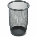 Safco Round Mesh Wastebaskets 9716BL