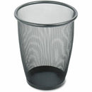 Safco Round Mesh Wastebaskets 9717BL