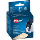 Avery Thermal Label Printer 1 1/8x3 1/2" Mailing Label 04150