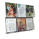 Deflecto Magazine Wall Rack 56301
