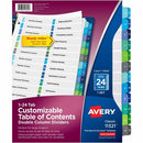 Avery Ready Index&reg; Double Column Table of Content Divide 11321