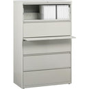 Lorell Fortress Series Lateral File w/Roll-out Posting Shelf 60442