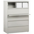 Lorell Fortress Series Lateral File w/Roll-out Posting Shelf 60433