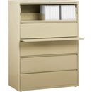Lorell Fortress Series Lateral File w/Roll-out Posting Shelf 60432